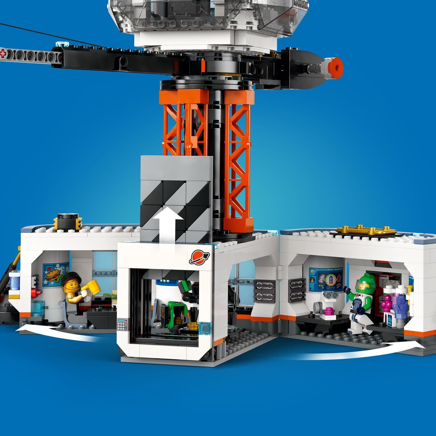 LEGO® City Space: Space Base and Rocket Launchpad