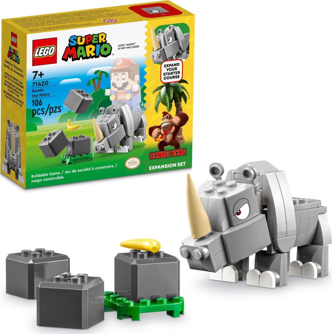 LEGO® Super Mario: Rambi the Rhino Expansion Set