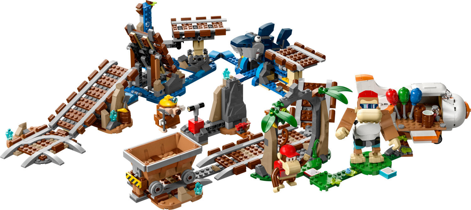LEGO® Super Mario: Diddy Kong's Mine Cart Ride Expansion Set