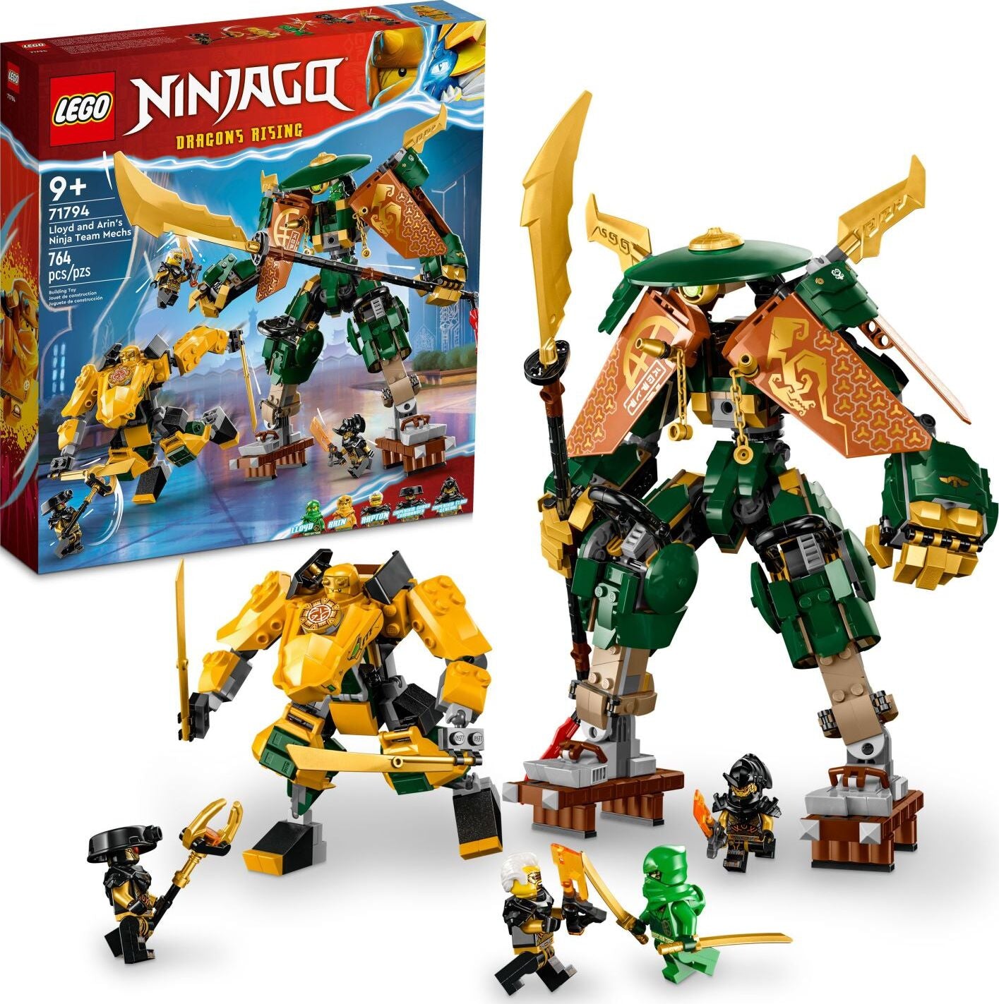 LEGO® Ninjago: Lloyd and Arin's Ninja Team Mechs