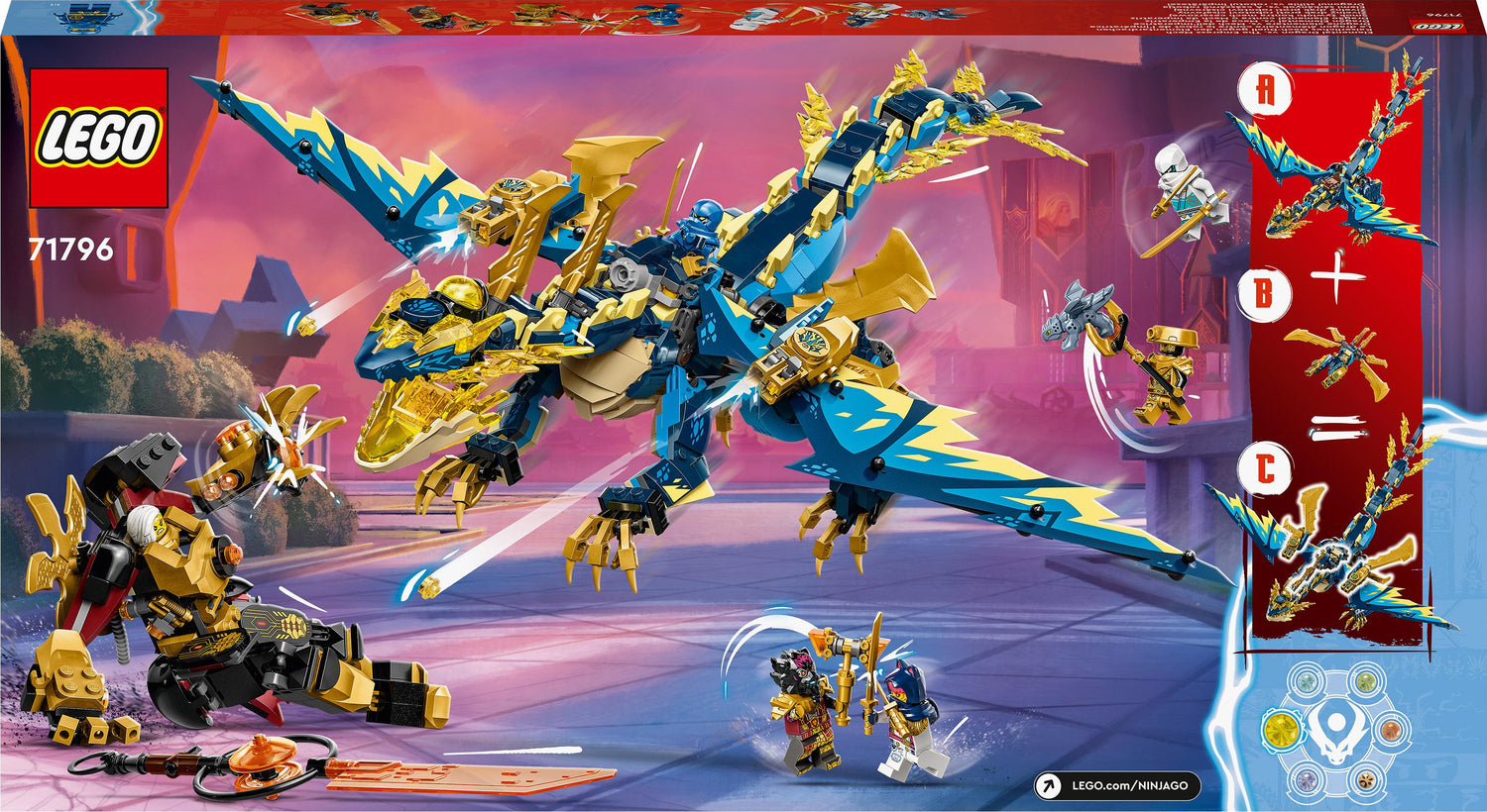 LEGO NINJAGO 71796 Elemental Dragon vs. The Empress Mech Review - Little  Day Out