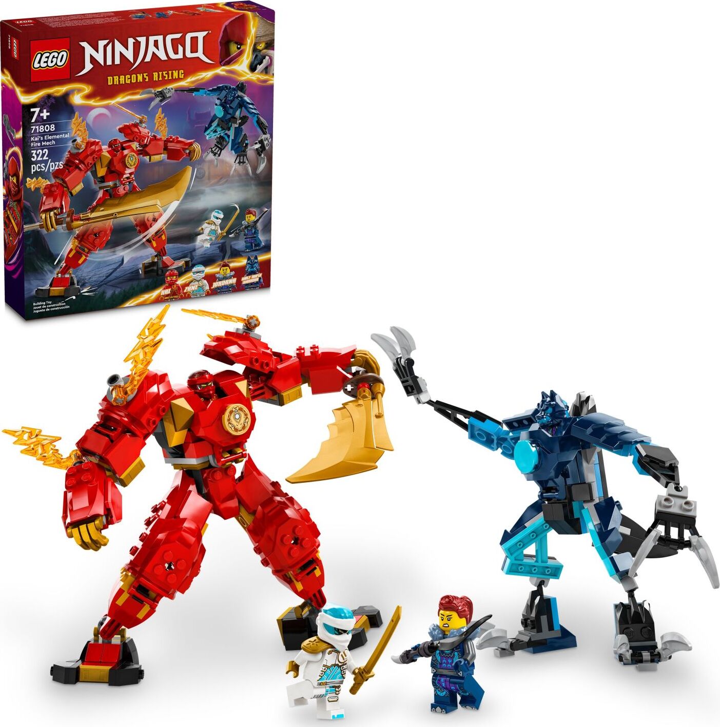 LEGO Ninjago: Kai's Elemental Fire Mech