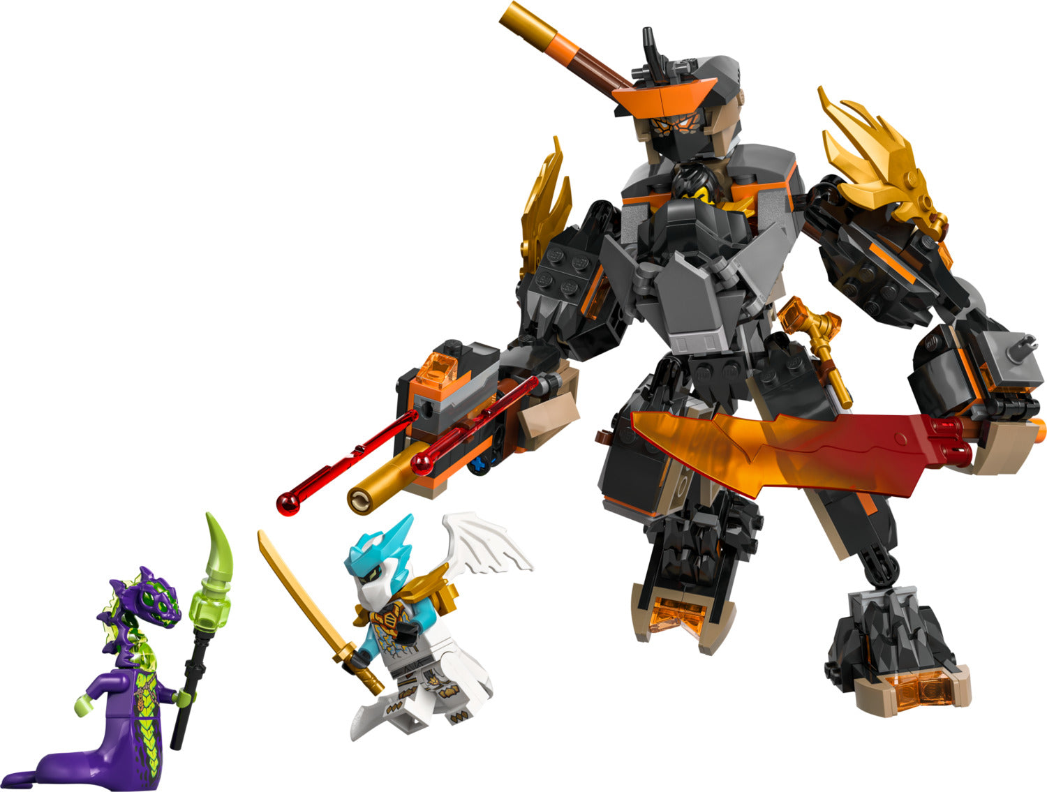 LEGO Ninjago: Cole's Mission Mech & Dragon Zane