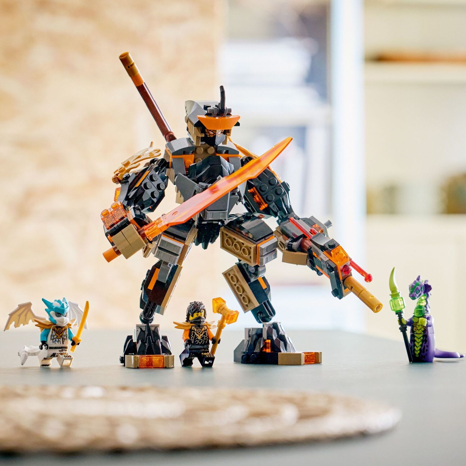 LEGO Ninjago: Cole's Mission Mech & Dragon Zane