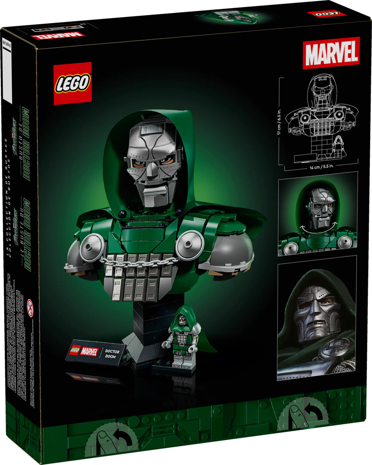 LEGO® ǀ Marvel Doctor Doom Bust