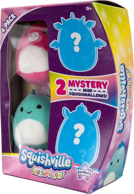 Squishville Mini Plush 4 Pack (Assorted)