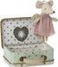 Angel Mouse in Suitcase