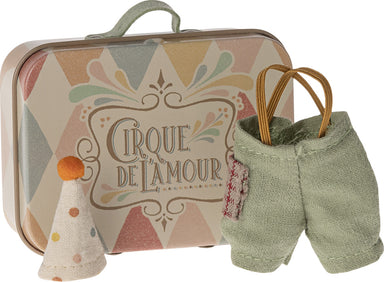 Clown Clothes in Suitcase Little Brother Mouse