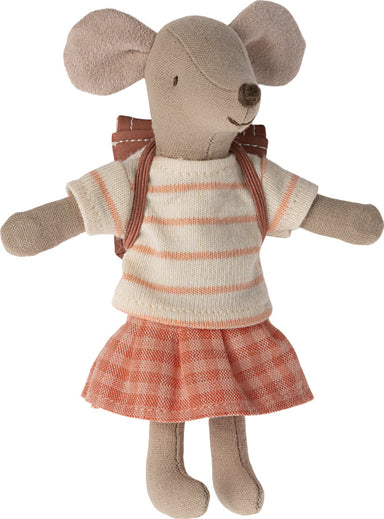 Tricycle Mouse Big Sister - Coral