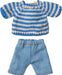 Knitted sweater and pants, Big brother mouse