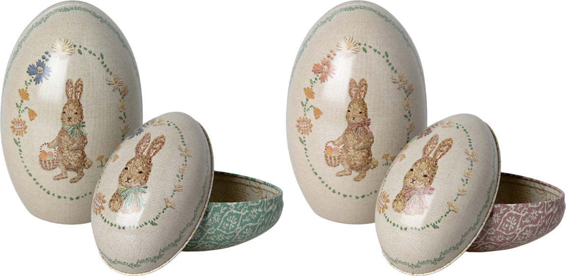 Easter egg set, Metal - 2 ass.