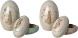 Easter egg set, Metal - 2 ass.