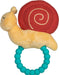 Skippy Snail Teether Rattle - 6"