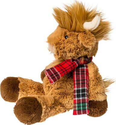 Marshmallow Junior Nutmeg Highland Cow - 9"
