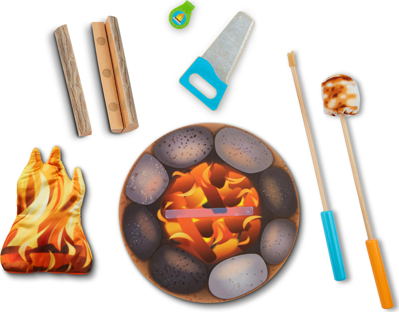 Explremores Let's Explore Campfire S'mores Play Set — Piccolo Mondo Toys