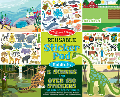 Habitats Reusable Sticker Pad