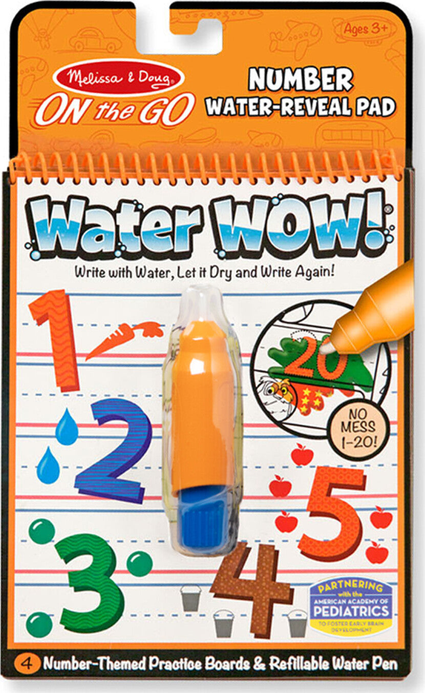 Water Wow! Numbers - On the Go Travel Activity