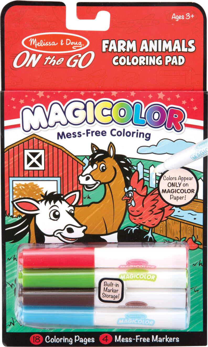 Magicolor - On the Go - Farm Animals Coloring Pad