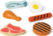 Wooden Food Groups Play Set - Protein