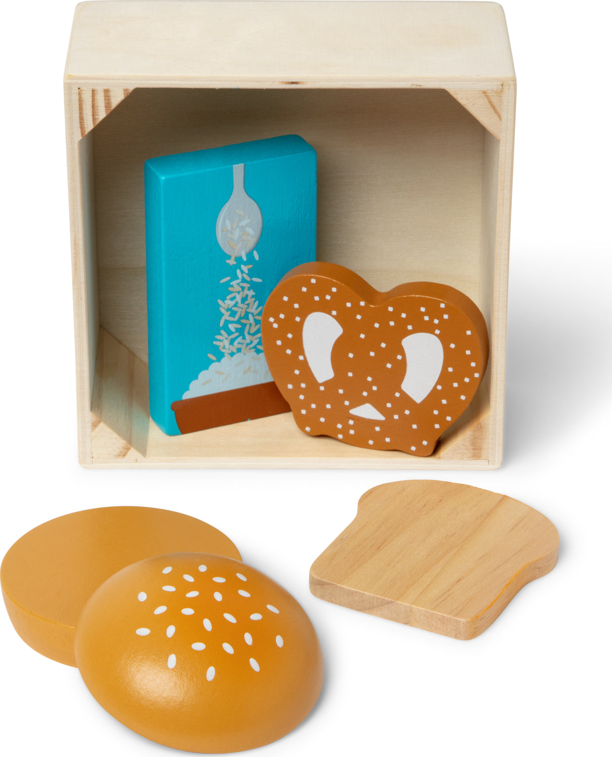 Wooden Food Groups Play Set - Grains