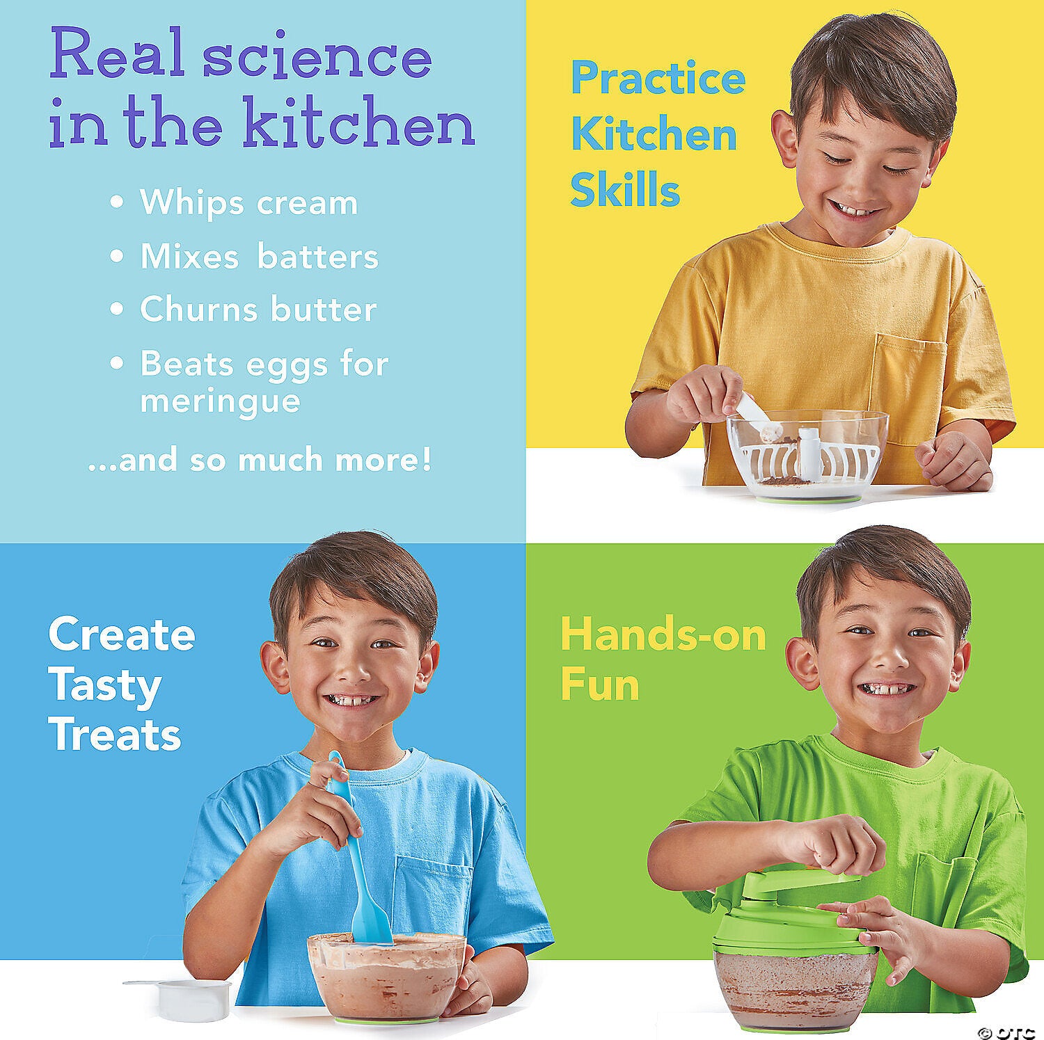 Kitchen Science Academy Wonder Whipper Cooking Set for Kids