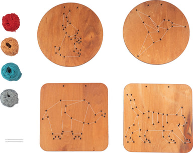 Wooden Embroidery Kit - Animals