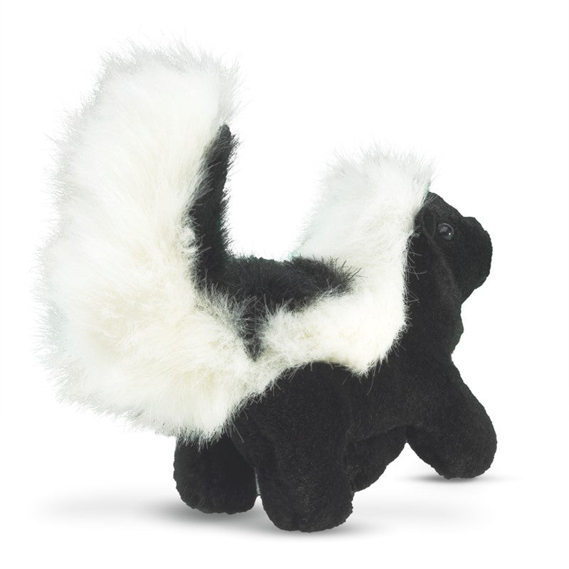 Mini Skunk Finger Puppet