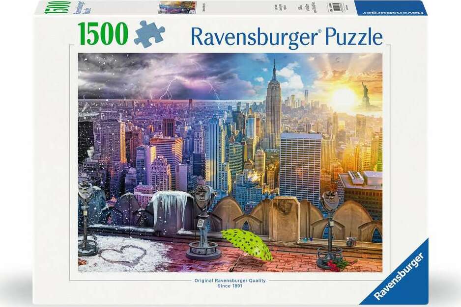 Seasons of New York (1500 Piece Puzzle)