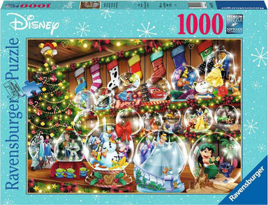 Disney Snow Globes Christmas 1000 Piece Puzzle