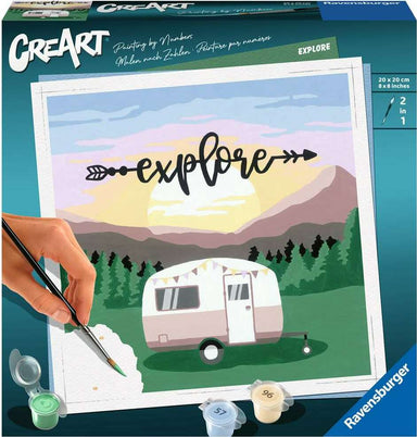 CreArt: Explore 8" x 8"