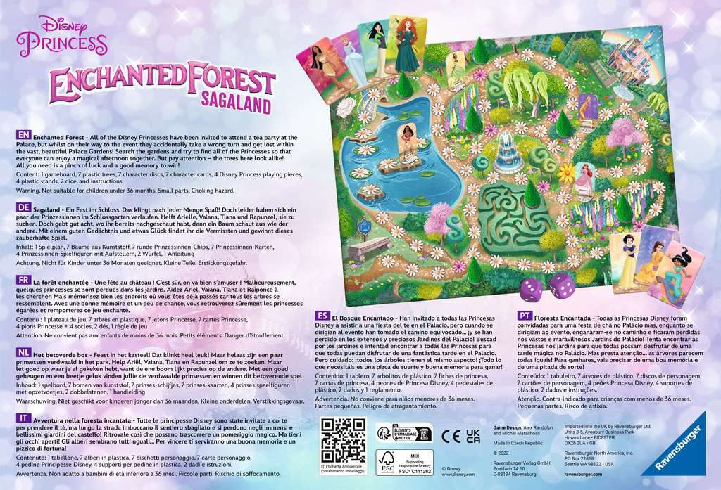 Disney Princess Enchanted Forest - A Magical Memory Game for Ages 6 and Up