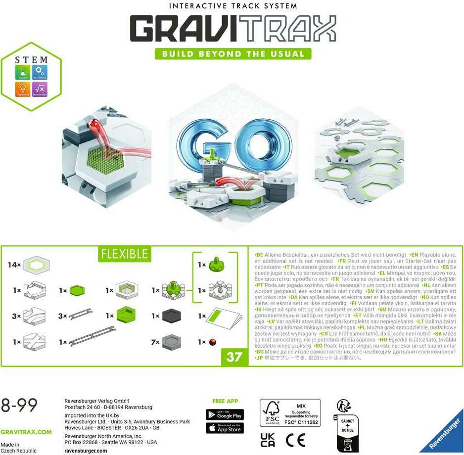 GraviTrax Go: Flexible