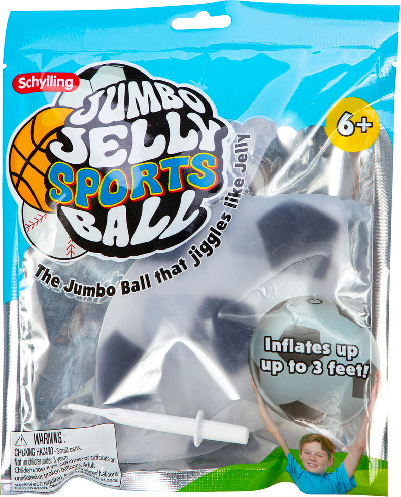 Jumbo Jelly Sports Ball (assorted styles)