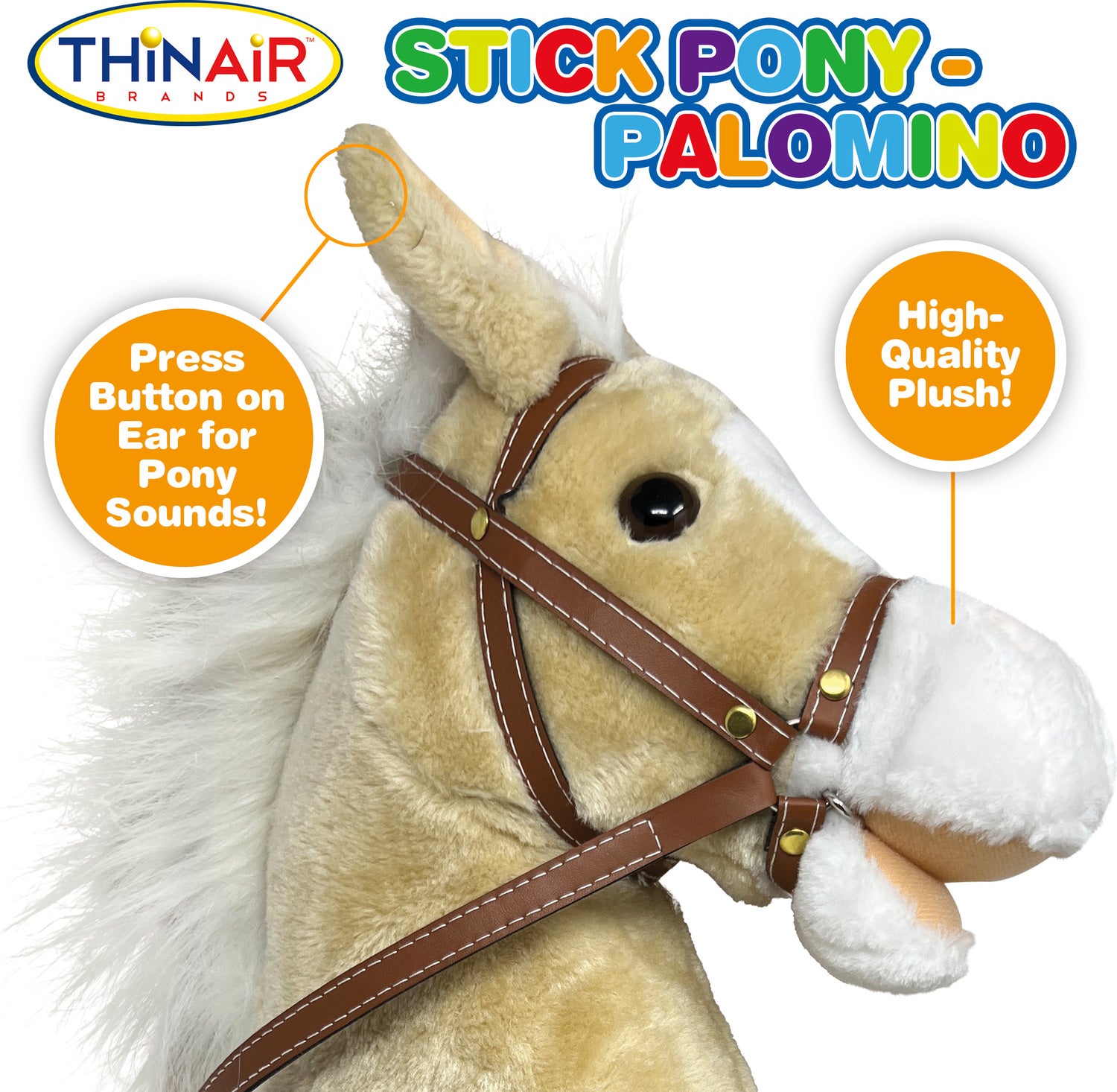 Stick Pony - Palomino