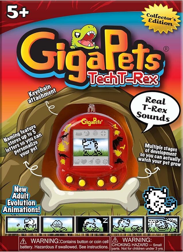 GigaPets (Tech T-Rex)