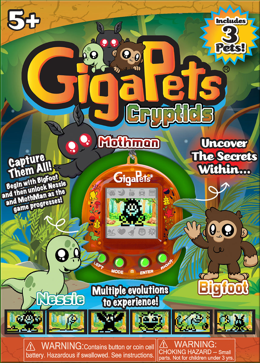 Cryptids GigaPets® — Piccolo Mondo Toys