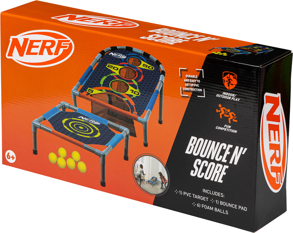 Nerf Bounce n' Score — Piccolo Mondo Toys
