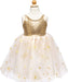 Golden Glam Party Dress - Size 3/4