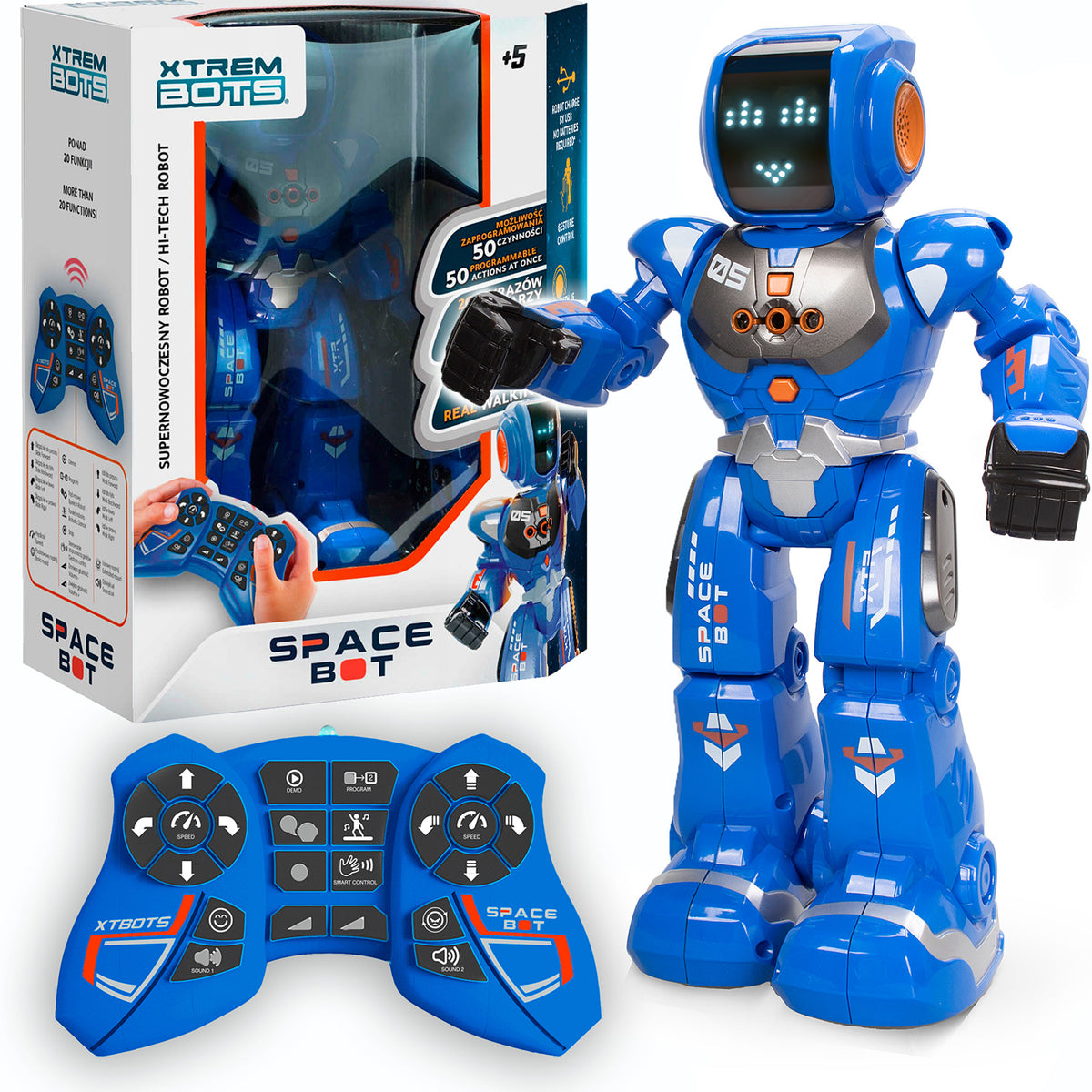 Amazon.com: Xtrem Bots - Mark The Silver Bot (3803275