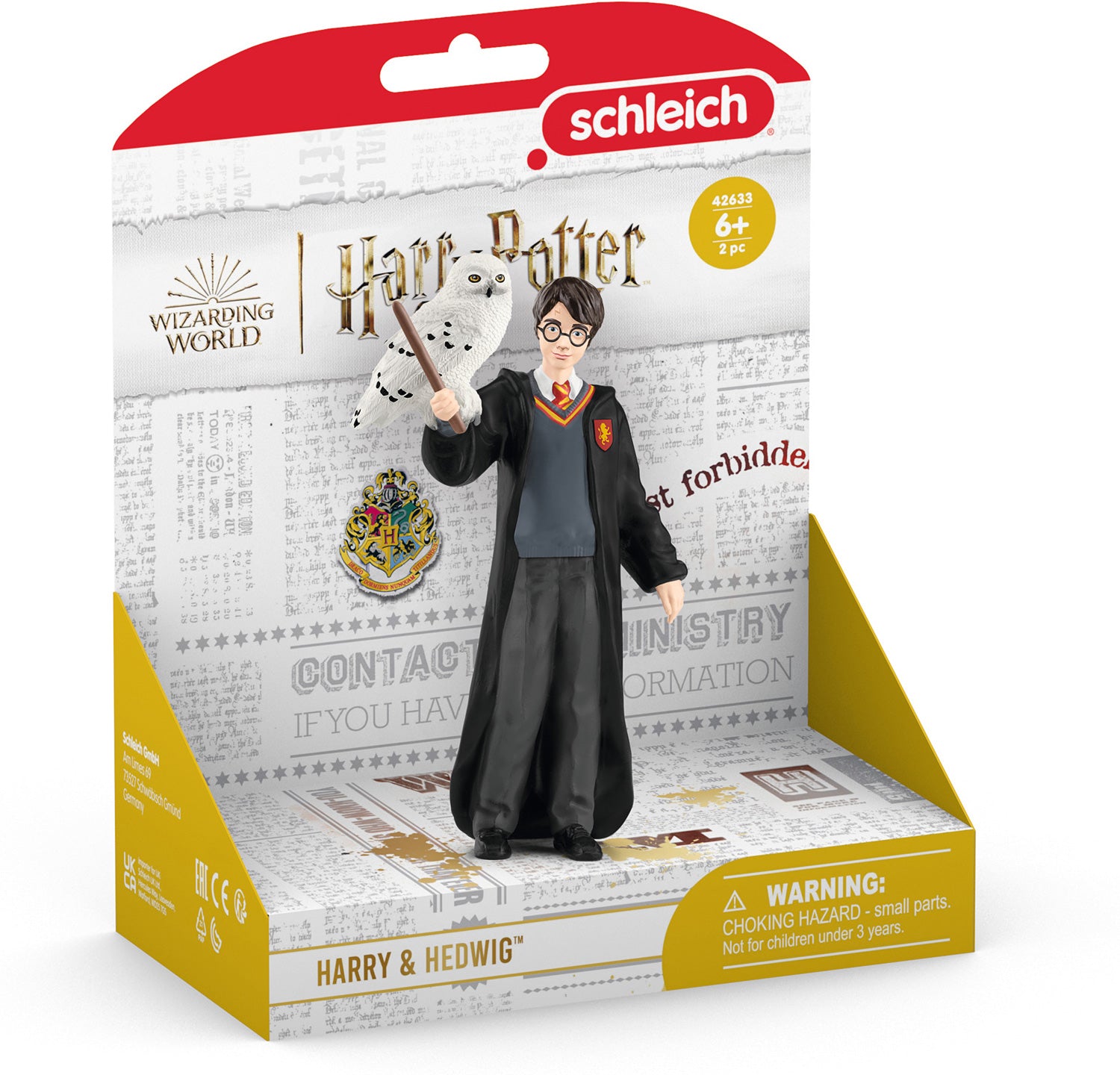 SCHLEICH Harry Potter Dobby Figure – 3 Collectible Elf Figurine, Officially Licensed Wizarding World Toy