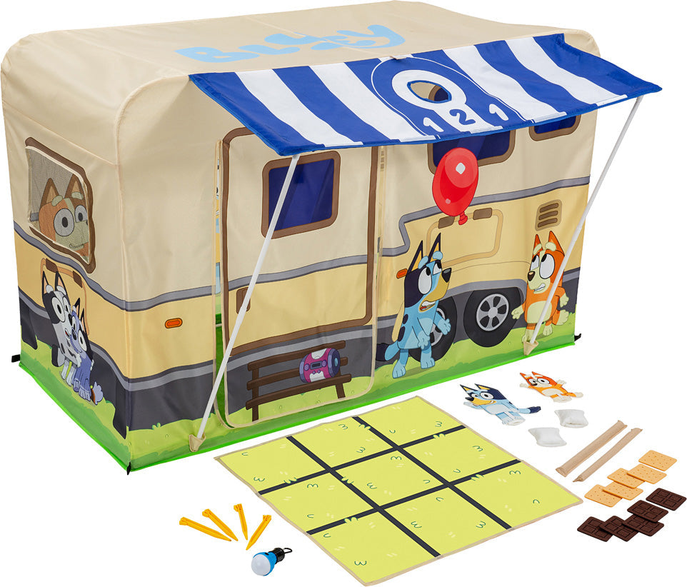 bluey play tent Bluey Camping Activity Fort