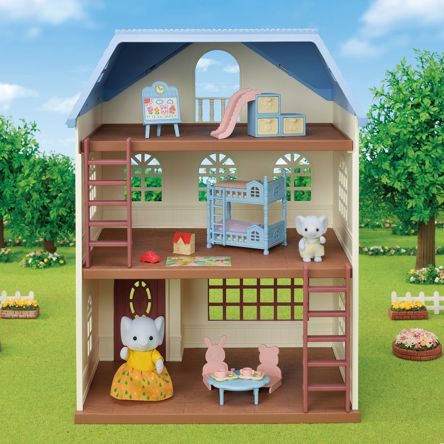 Calico Critters Sky Blue Terrace Gift Set