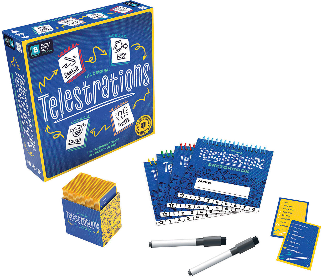 The Original Telestrations - 8 Player Party Pack