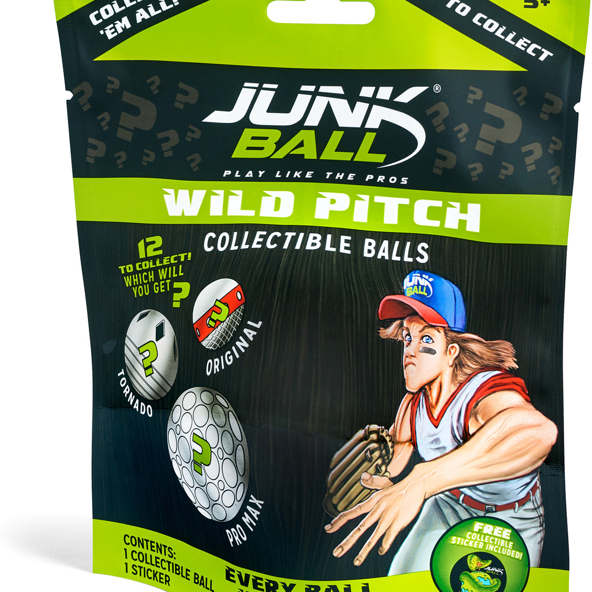 Junk Ball Wild Pitch Collectible Balls — Piccolo Mondo Toys