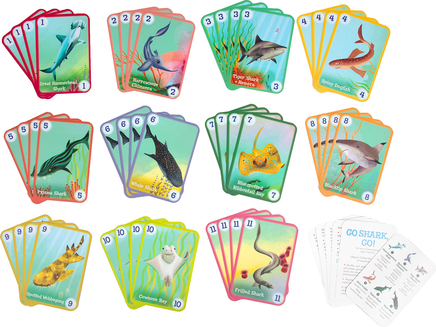 Go Shark Go! Card Game