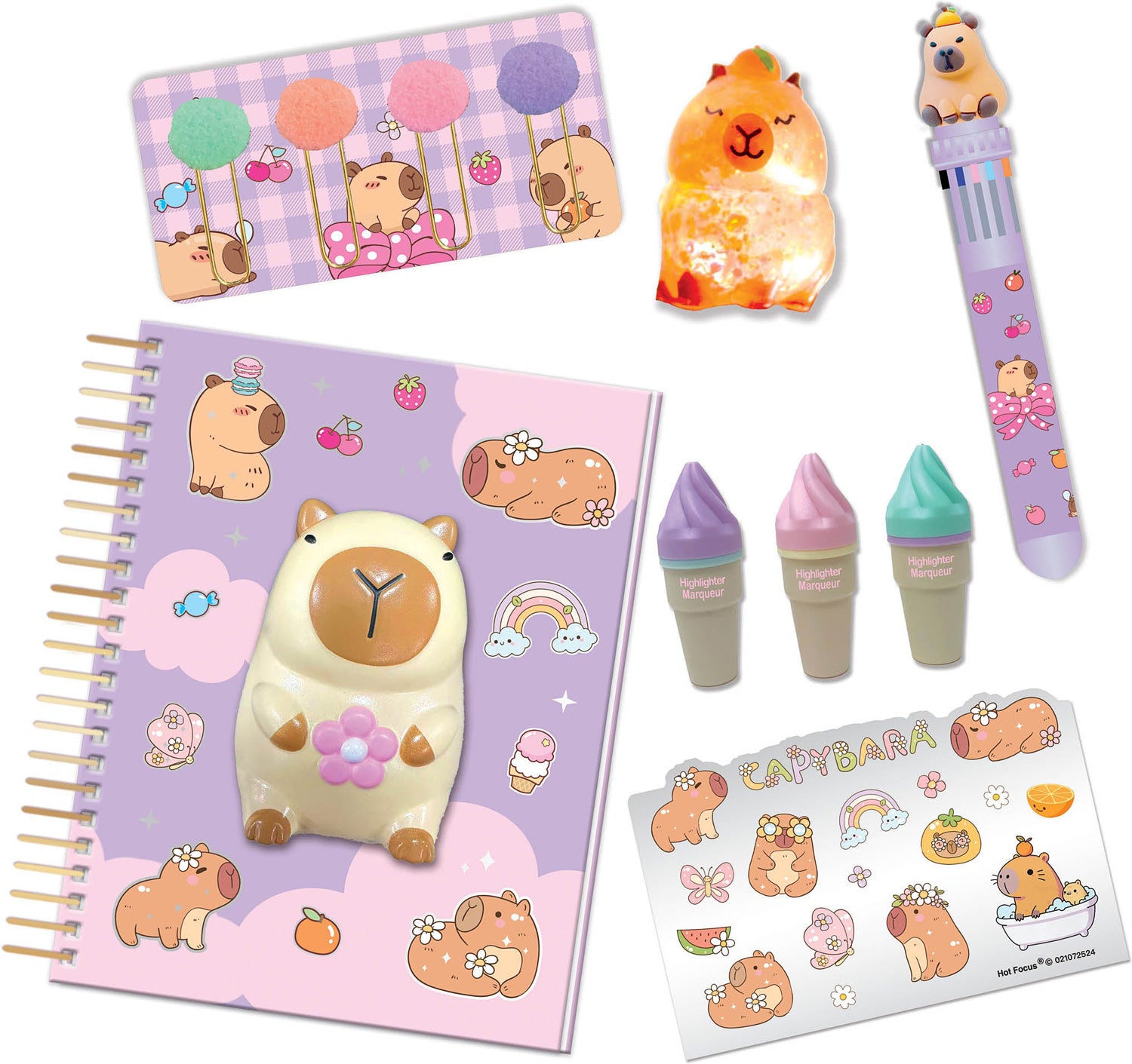 Squishy Journal Book - Capybara