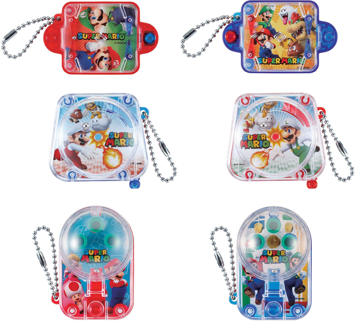 Super Mario Micro Games Skill Shot Series Blind Box Asst