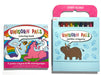 Carry Along Unicorn Pals Coloring Book and Crayon Set