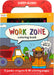 Carry Along Work Zone Coloring Book and Crayon Set