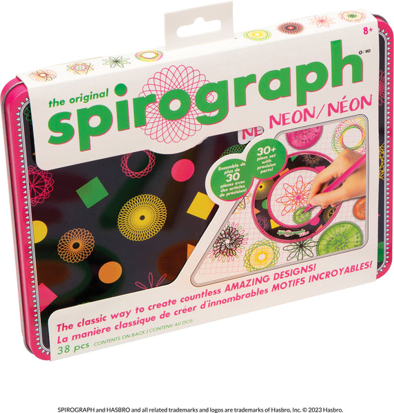 Spirograph Neon Tin — Piccolo Mondo Toys